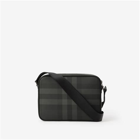 burberry charcoal|Grid Crossbody Bag in Charcoal .